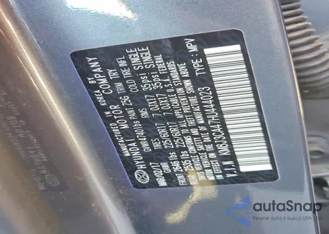 2017 Hyundai Tucson Se z USA, uszkodzony, nr VIN KM8J3CA47HU444023